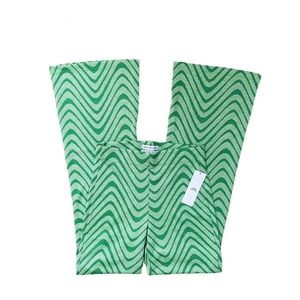 Urban Outfitters Bryn Green Wave Pant